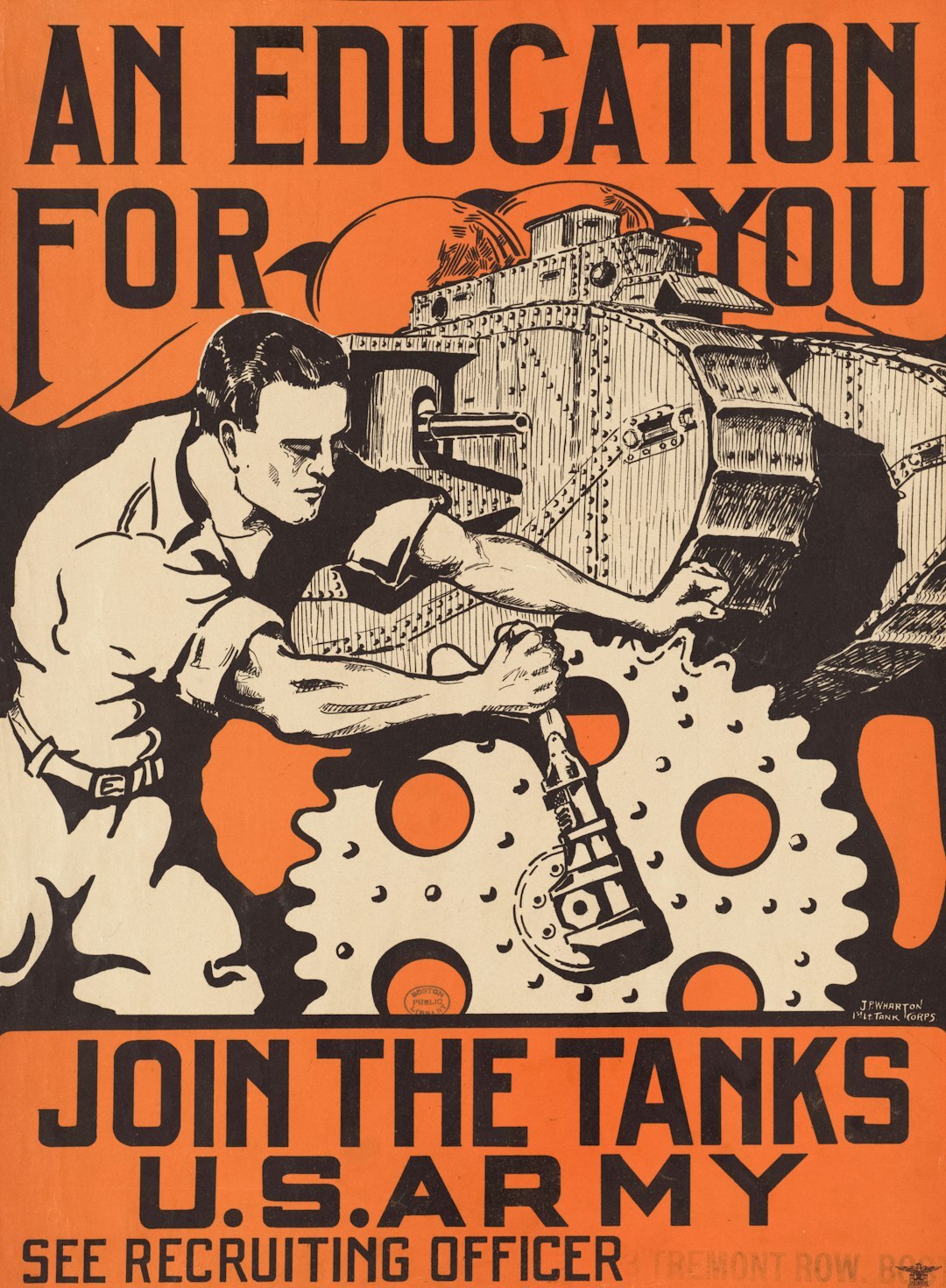 vintage ad poster