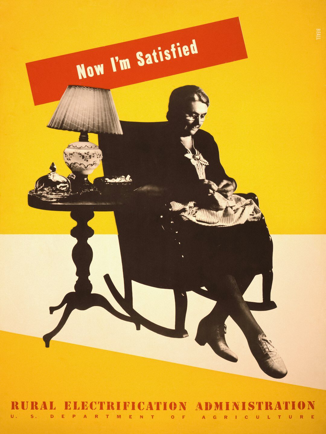 modern vintage style ad