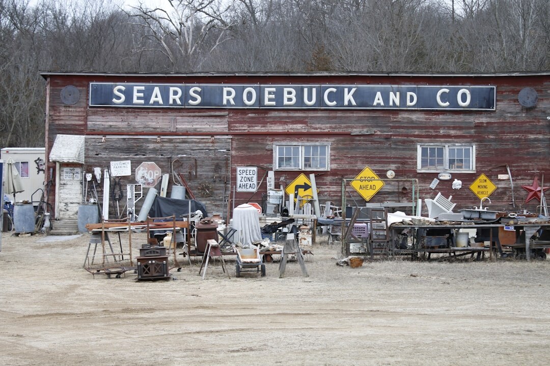 old advertisement collection